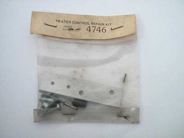 HEATER CONTROL REPAIR KIT