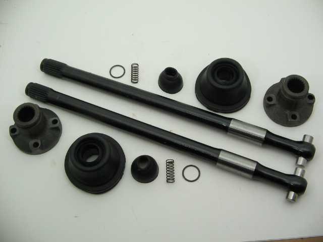 AXLE SET WITH 24 MM SHAFT