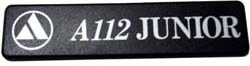 AUTOBIANCHI A112 JUNIOR EMBLEM