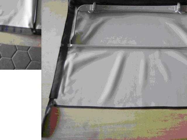 SOFT TOP FRAME WITH MATERIAL