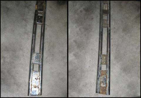 1975-85 REAR BUMPER CHROME BAR