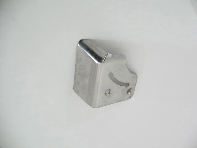 LEFT FRONT CHROME FISHPLATE