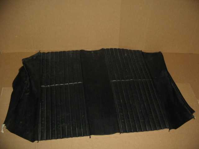 BLACK UPPER BACK SEAT COVER