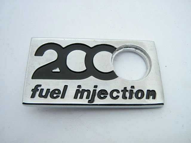 1980-85 2000 FI REAR EMBLEM