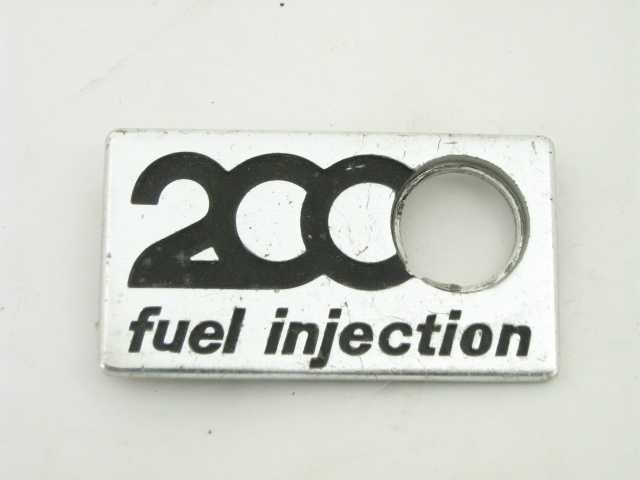 2000 FI REAR TRUNK EMBLEM