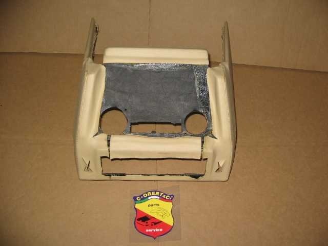 LEATHER COVERED RADIO CONSOL