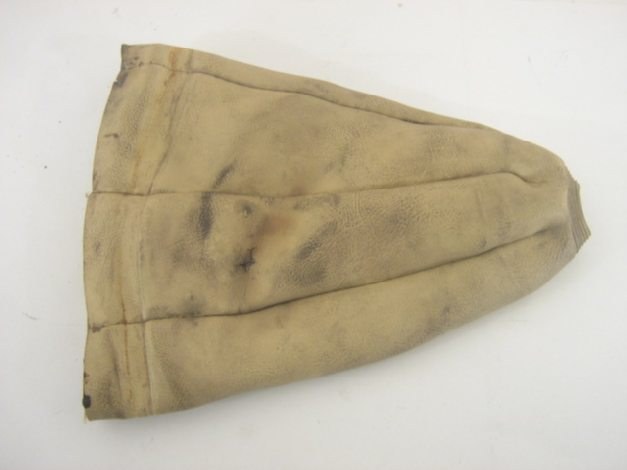 BEIGE LEATHER GEAR SHIFT BOOT