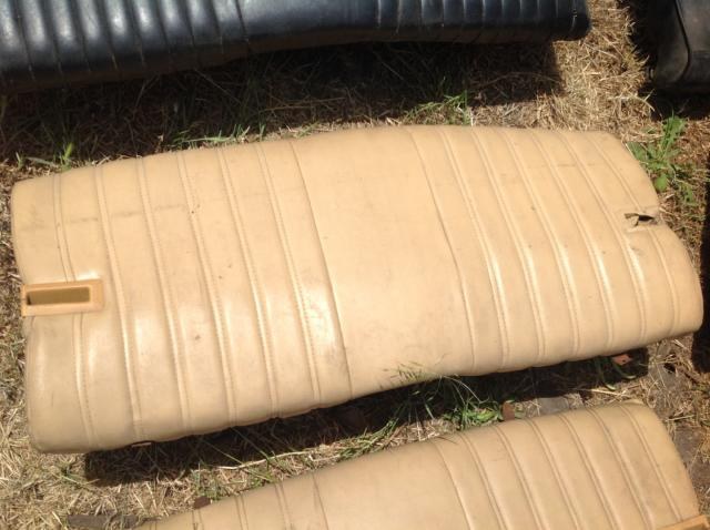 BEIGE REAR SEAT UPPER PAD