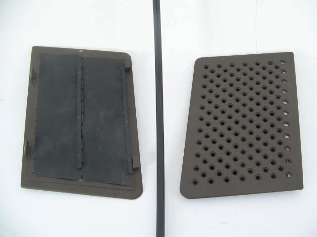 LATE SPEAKER GRILL, BROWN