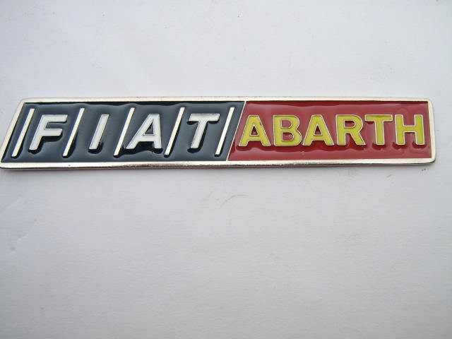 /F/I/A/T/ABARTH EMBLEM