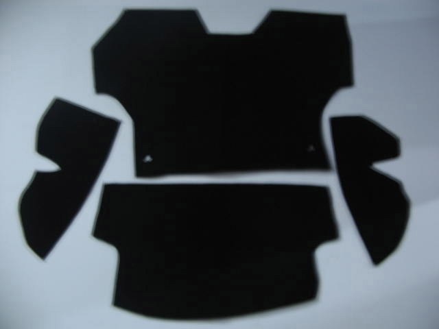 UNDER REAR SEAT MAT SET