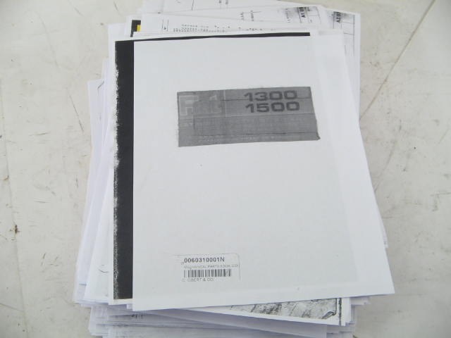 MECHANICAL PARTS BOOK, COPY