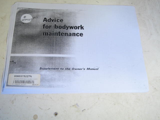 ADVICE FOR BODYWORK, COPY