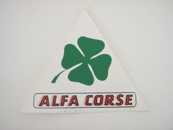 ALFA CORSE CLOVER LEAF STICKER