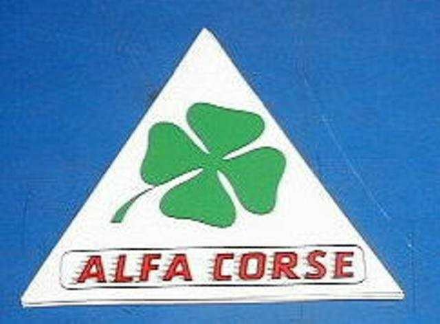 ALFA CORSE CLOVER LEAF STICKER
