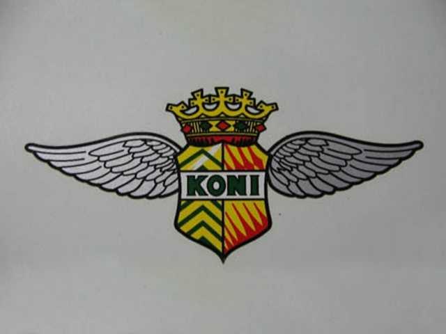 EARLY KONI SHIELD & WING DECAL