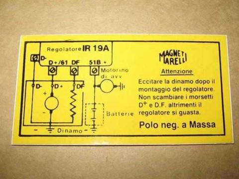 MAGNETI MARELLI V/REG STICKER