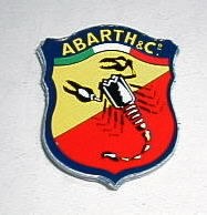 ABARTH & CO STICKER 25 MM TALL