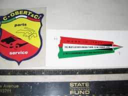 ABARTH MUFFLER DECAL