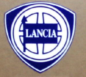LANCIA  BADGE STICKER, 65 MM
