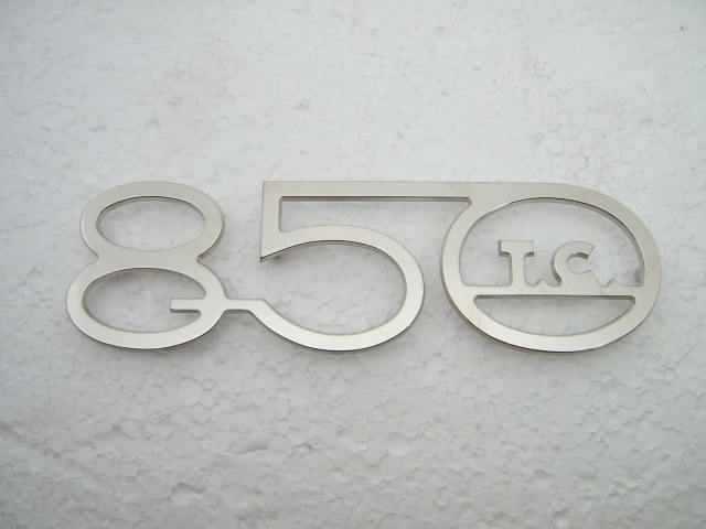 850 TC 148 MM LONG EMBLEM