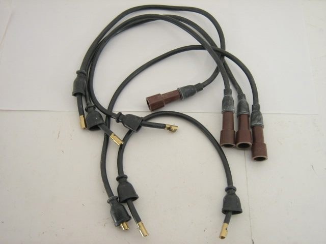 BLACK PVL SPARK PLUG WIRE SET