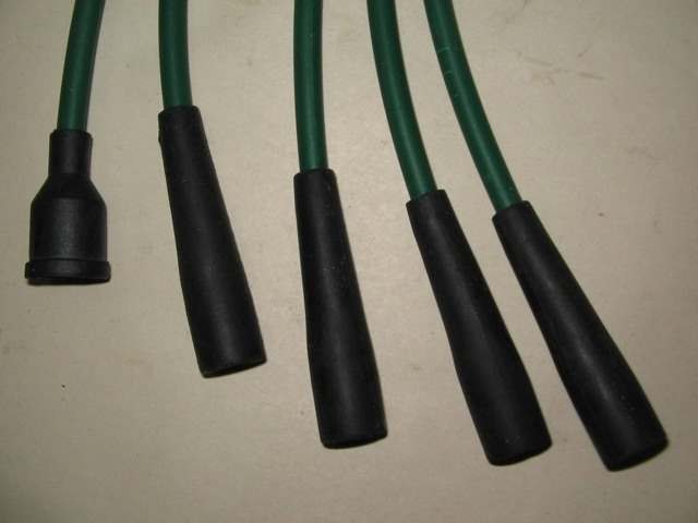 GREEN CAVI SPARK PLUG WIRE SET