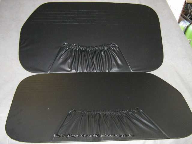 BLACK INNER DOOR PANEL SET