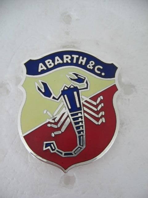 ABARTH EMBLEM, 50 MM TALL