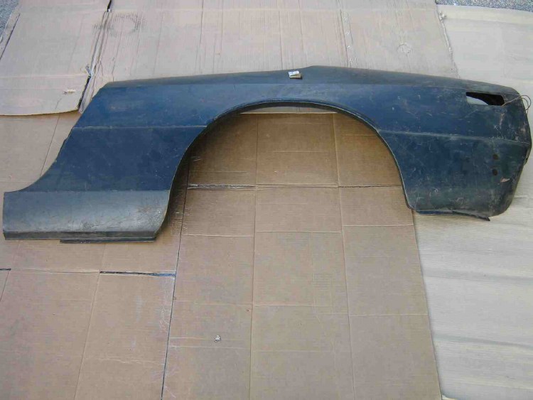 LEFT REAR FENDER