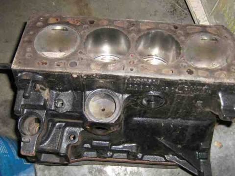 1975-78 CA REBUILT SHORT BLOCK