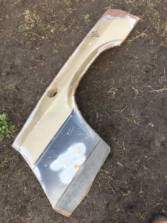 LEFT REAR FENDER