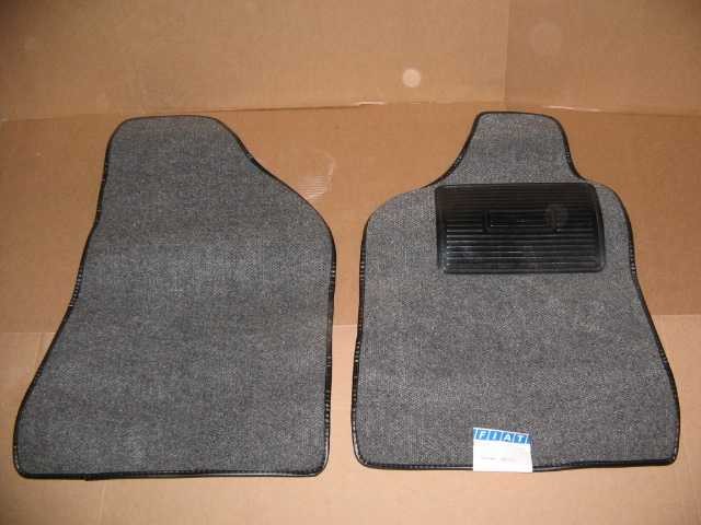 POLY GRAY CARPET FLOOR MAT SET