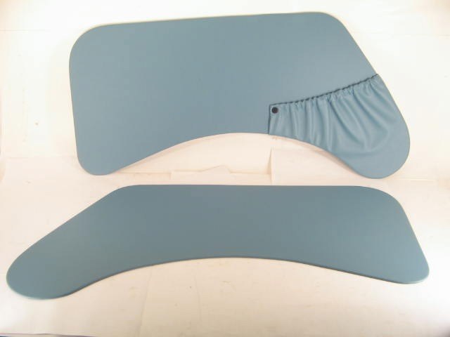 PAIR BLUE FRONT DOOR PANELS