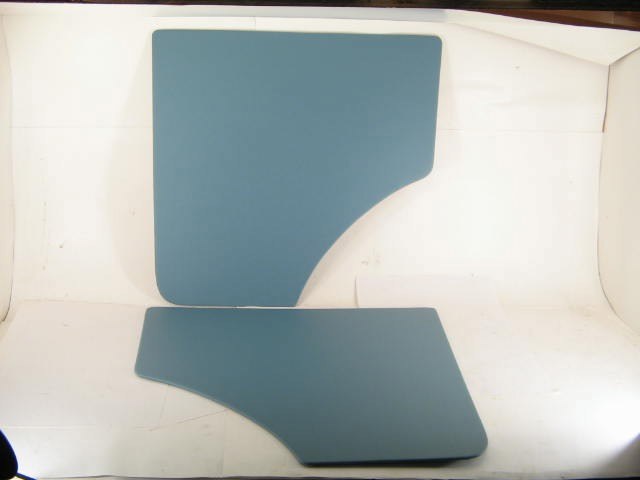 PAIR OF BLUE R QUARTER PANELS