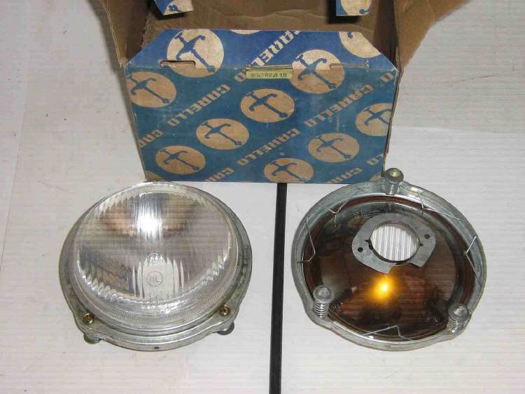 HEADLAMP ASSY W MOUNTING RING