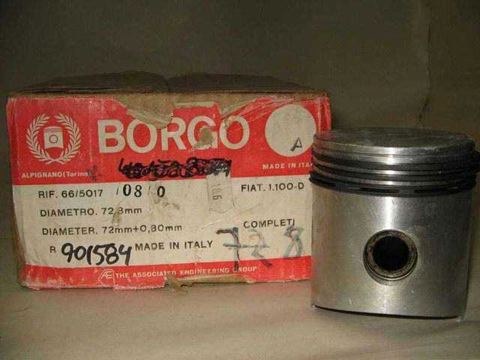 72.0 + 0.8 MM O/S PISTON SET