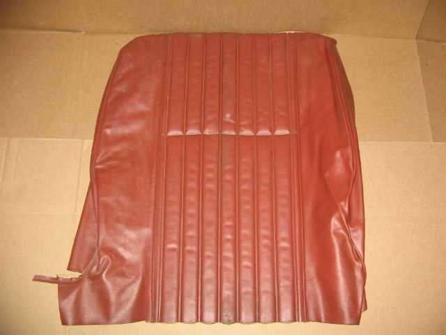 FRONT SEAT BACK COVER, BROWN