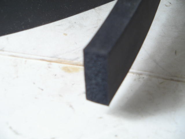 DOOR RUBBER SEAL, SOLD/METER