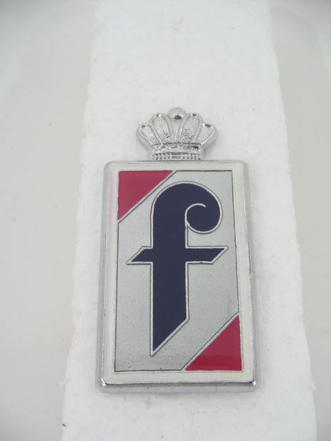 PININFARINA "f" SIDE EMBLEM