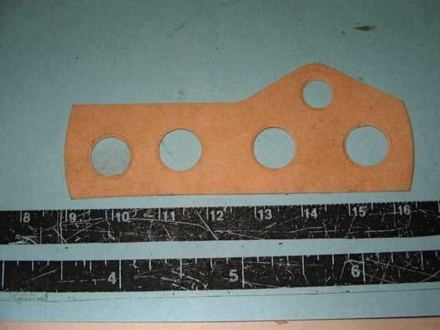 DETENT SPRING COVER GASKET