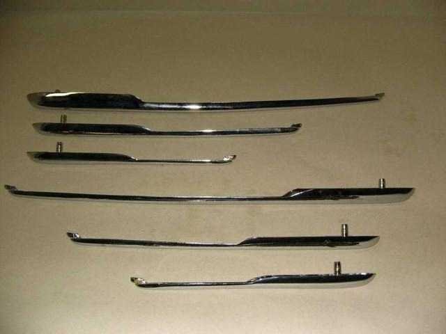 R QUARTER SIDE CHROME TRIM SET