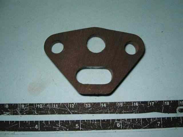 FUEL PUMP FIBER SPACER PLATE