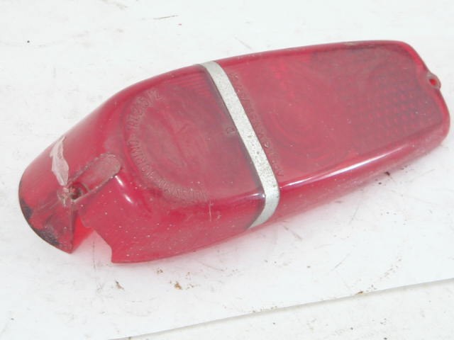 RIGHT TAIL LAMP LENS, DAMAGED!