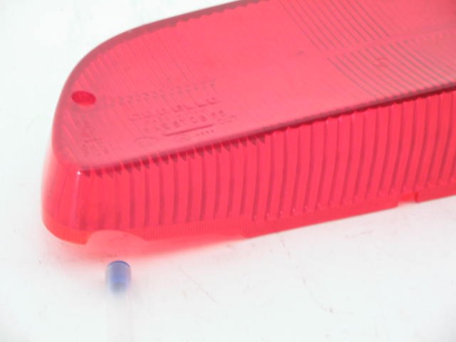 LEFT TAIL LAMP LENS, CHIPPED