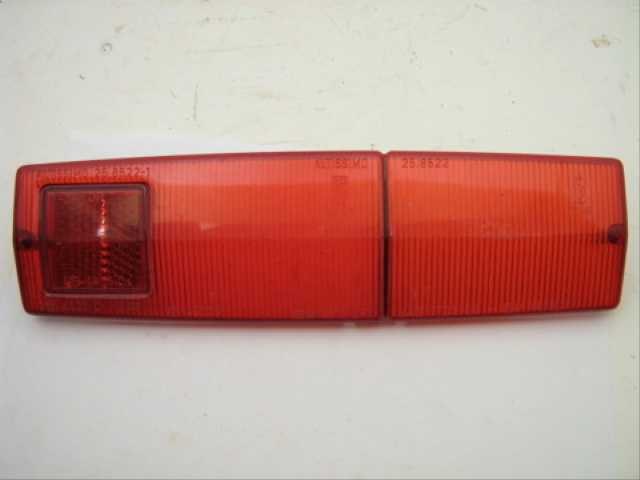 1968-69 RIGHT TAIL LIGHT LENS