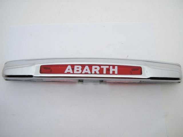 ABARTH LICENSE PLATE LAMP
