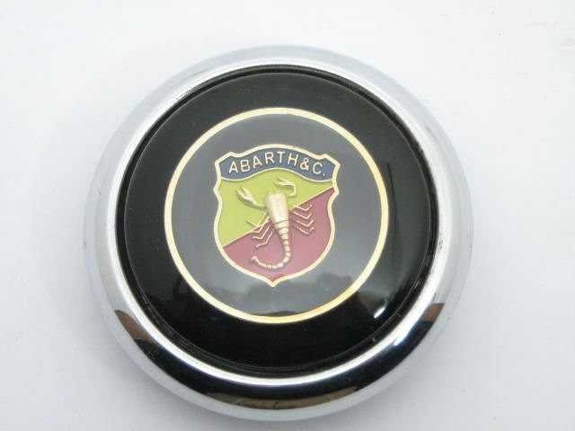 BLACK ABARTH HORN BUTTON ASSY.