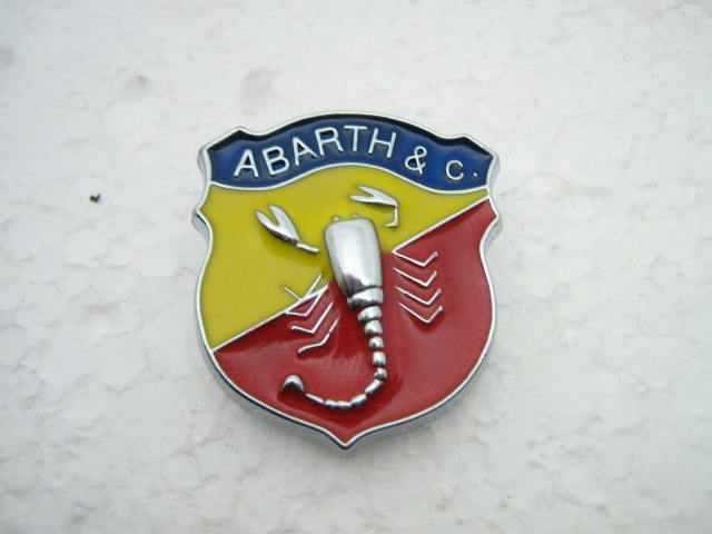 30 MM TALL ABARTH & C EMBLEM