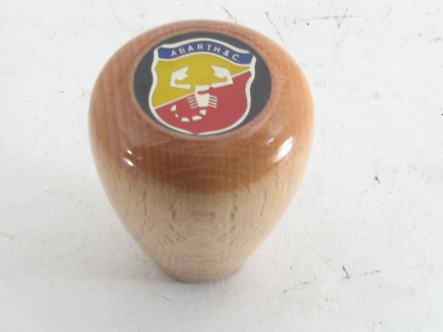 ABARTH WOODEN SHIFT KNOB